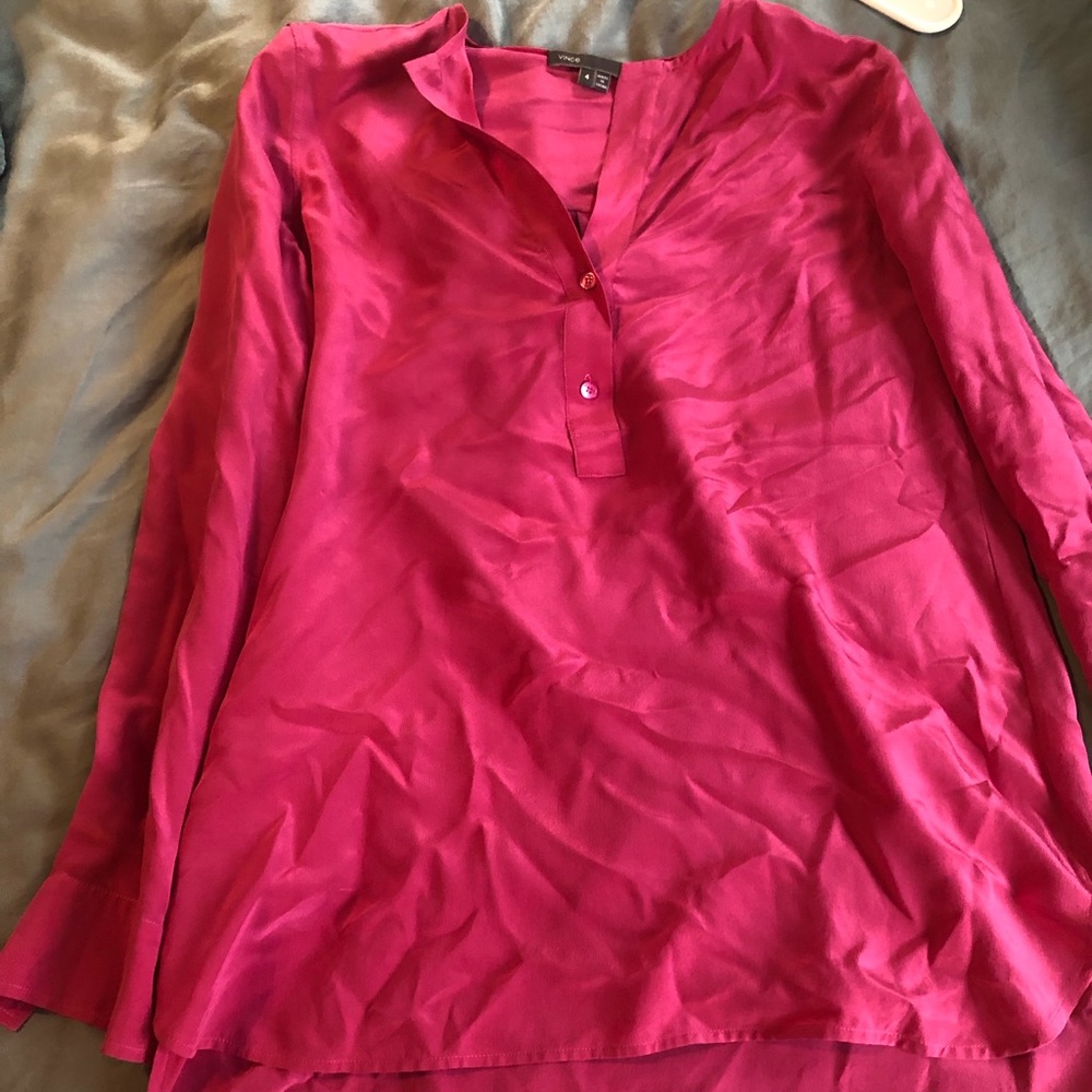 Vince 100% Silk blouse